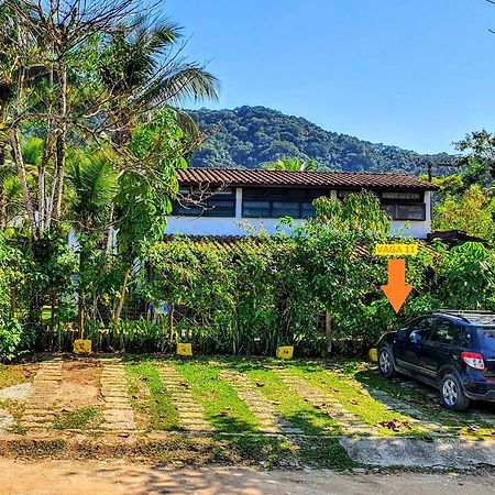 Apartamento Chalé rústico e charmoso na praia para casal! Ubatuba Exterior foto