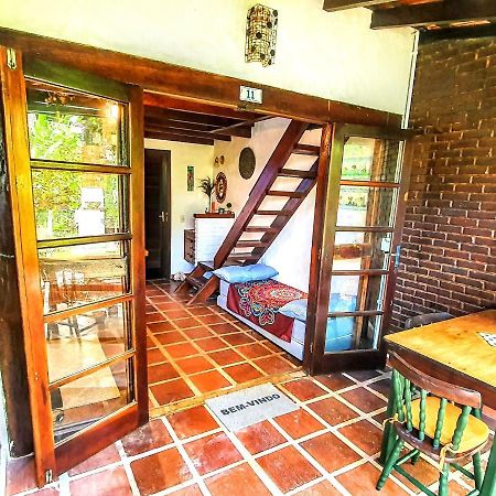 Apartamento Chalé rústico e charmoso na praia para casal! Ubatuba Exterior foto