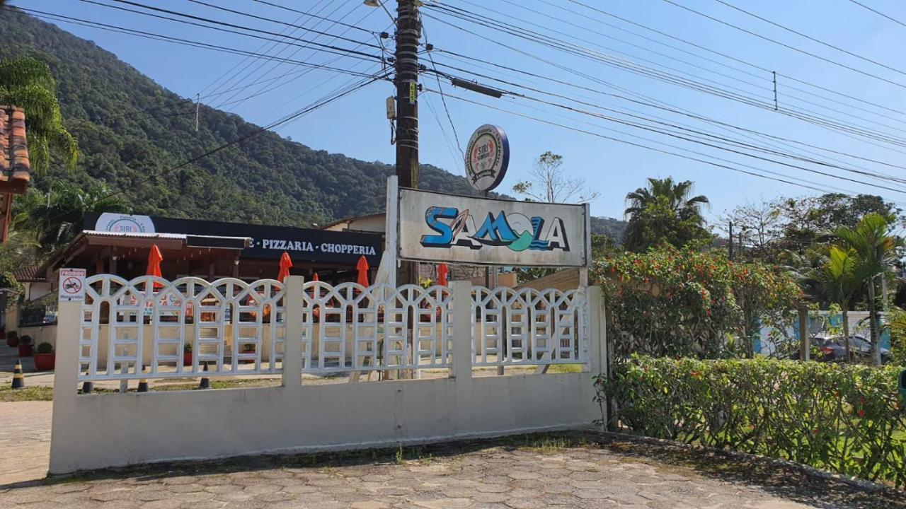 Apartamento Chalé rústico e charmoso na praia para casal! Ubatuba Exterior foto